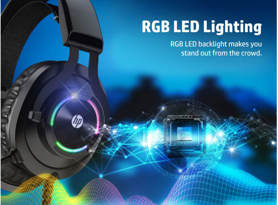 HP USB Gaming Headset Virtual 7.1 Sound [ H360GS ]