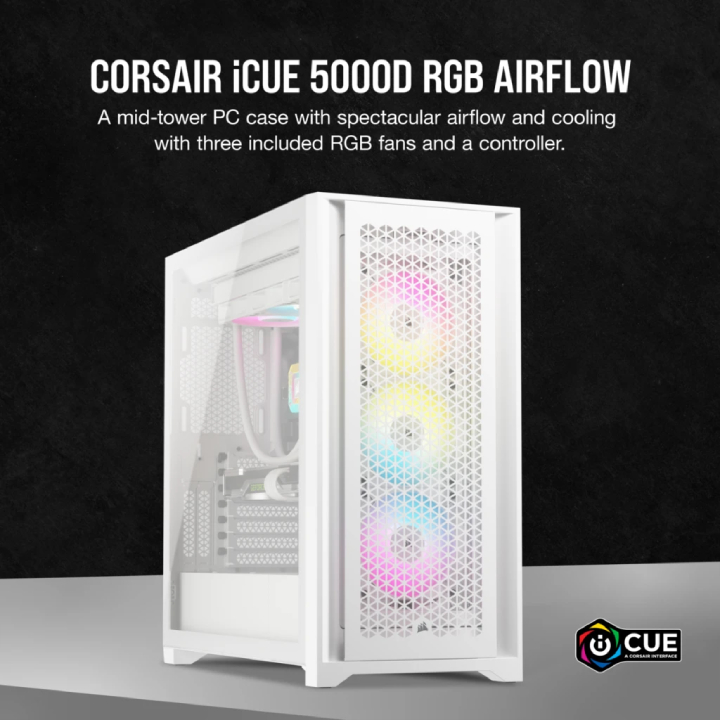 corsair 5000D White CC-9011243-WW