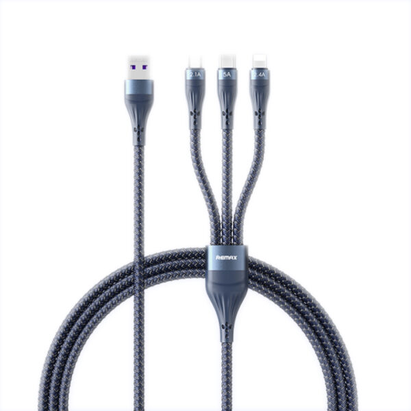 Remax 3in1 braided Cable