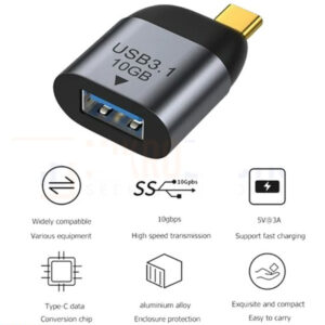 Haing type-c to USB A adapter ( OTG ) - HI-C300-TPU - Image 2