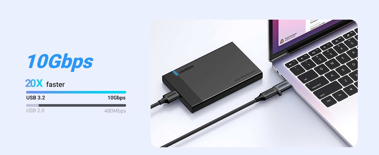 UGreen USB Type-C (Female) To USB-A 3.0 (Male) Convertor Adapter [ US276/35000 ]