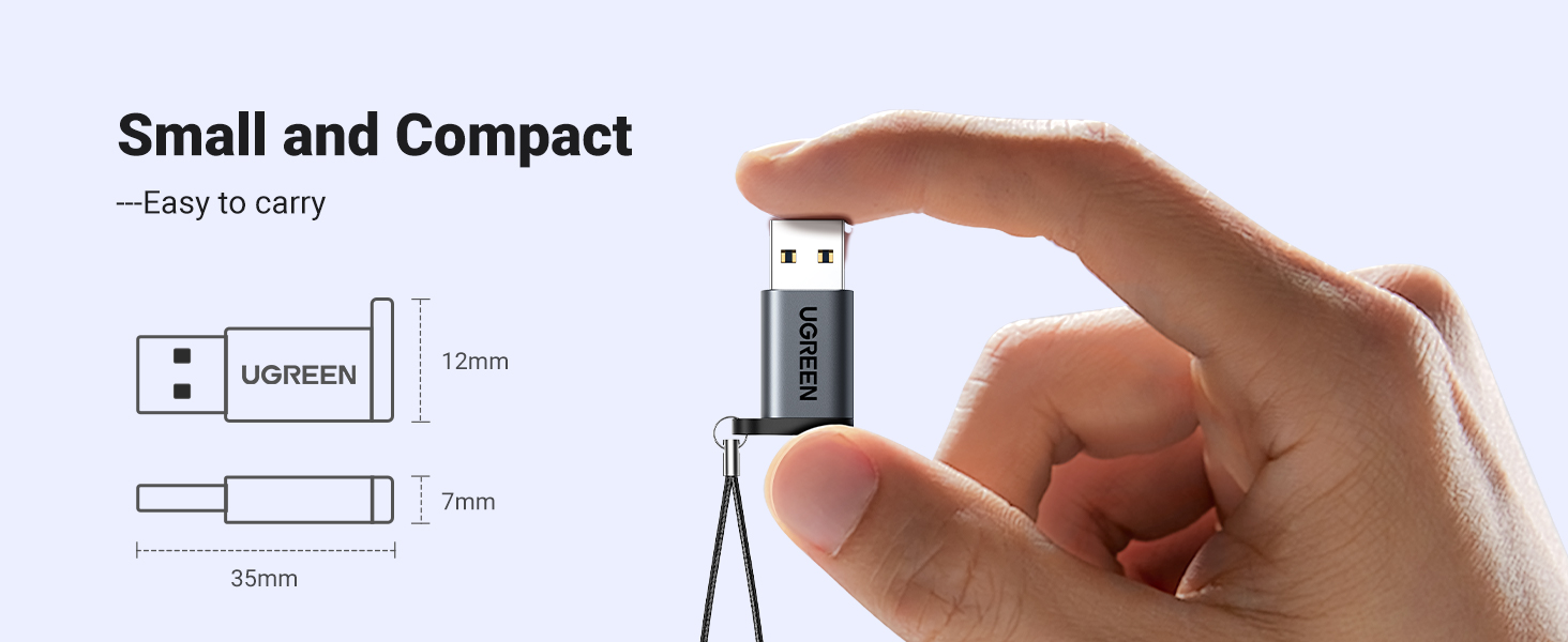 UGreen USB Type-C (Female) To USB-A 3.0 (Male) Convertor Adapter [ US276/35000 ]