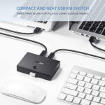 UGreen USB Switch Selector KM Switcher Box 2 in 1 Out USB 2.0 Sharing Switch Hub [ 30345 ]