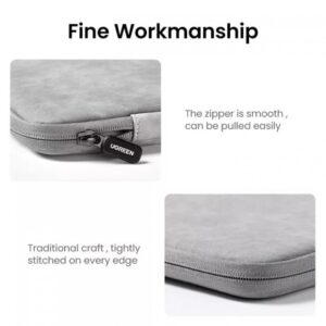 Ugreen laptop sleeve 14.9inch - gray color - 20476 - Image 2