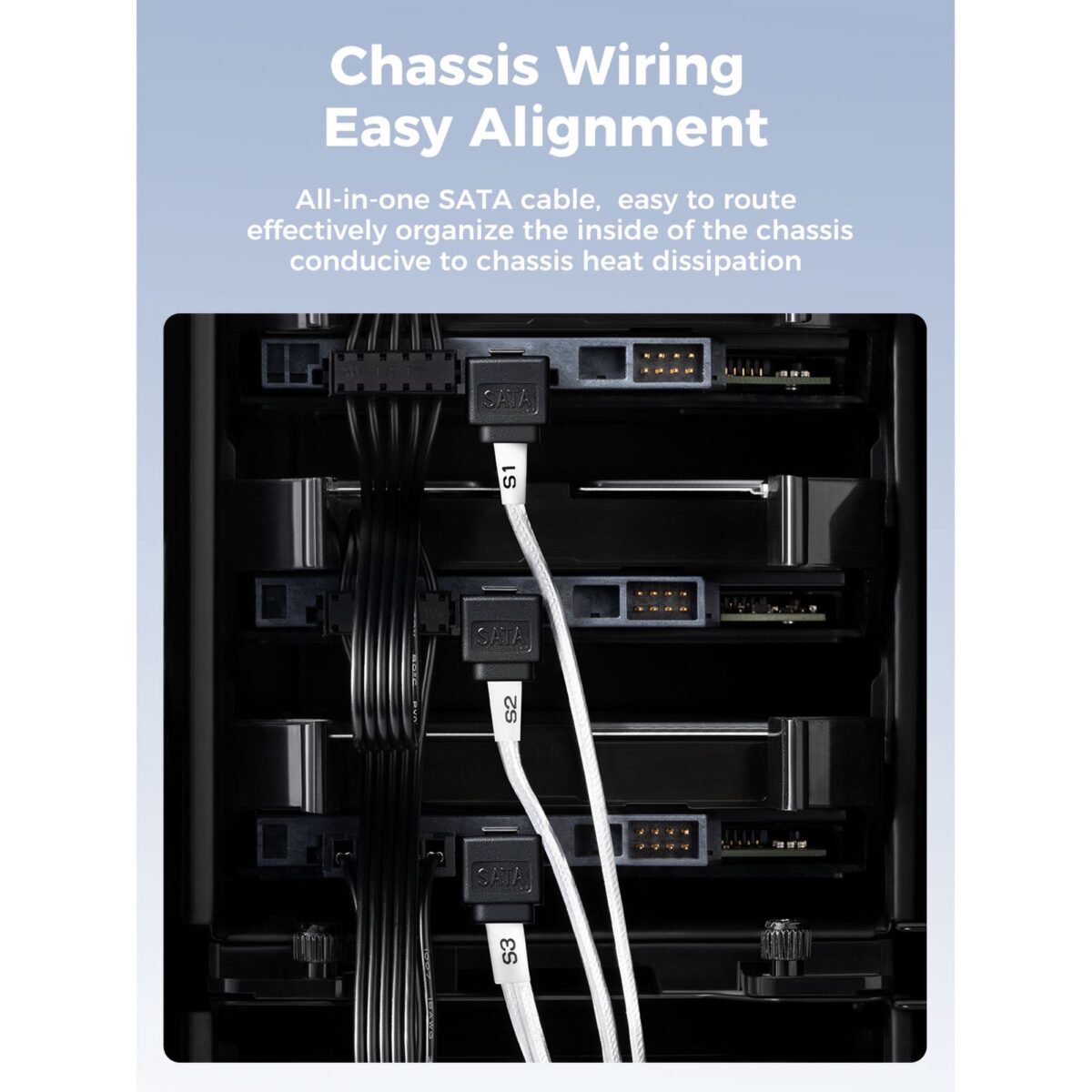ORICO 1x3 SATA Cable