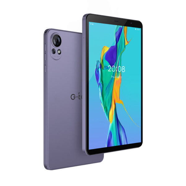 G-TAB Tablet T8 (8.0″ (800 x 1280 IPS) / Quad Core / 4GB RAM / 128GB Storage / LTE / Purple / Android 14) [ T8 ]