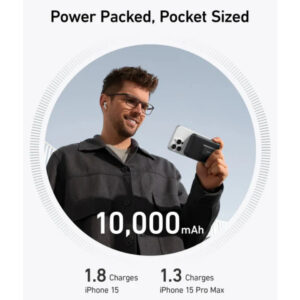 Anker MagGo 10000mAh Power Bank - for iPhone 12 and later - A1654h11 - Image 2