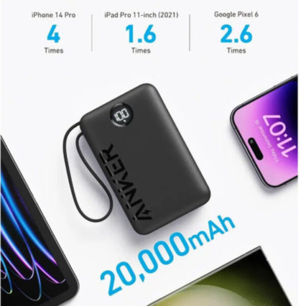 Anker 20000mAh black A1647H11