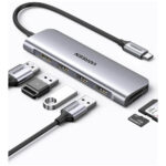UGreen 6 in 1USB-C Multifunction Adapter (3 x USB-A / HDMI / 1 x SD Card Slot / 1 x TF Card Slot / CM195) [ 70410 ]