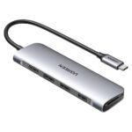 UGreen 6 in 1USB-C Multifunction Adapter (3 x USB-A / HDMI / 1 x SD Card Slot / 1 x TF Card Slot / CM195) [ 70410 ]