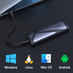 UGreen CM400 10Gbps M.2 NVMe SATA Enclosure [ 10902 ]