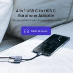 UGreen 2-In-1 USB Type-C to Type-C Headphone & Charger Adapter [ 60165 ]