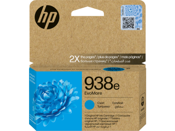 HP 938e Cyan 4S6X9PE