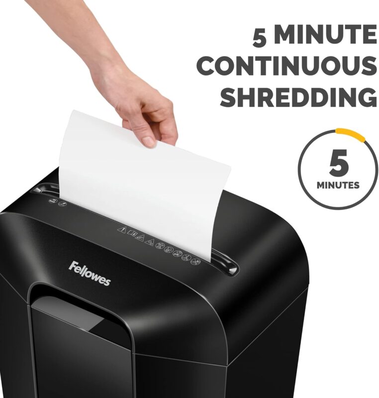 Fellowes LX50-DB 9-Sheet Cross-Cut