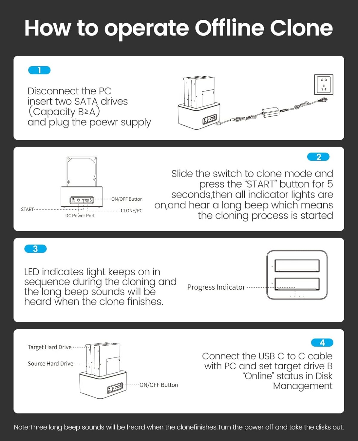 Orico Dual Bay SATA