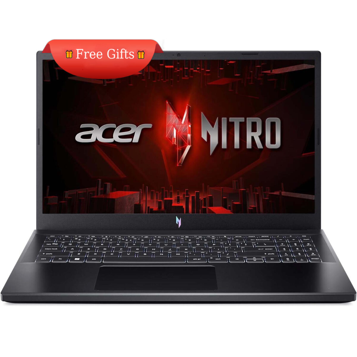 Acer Nitro V 15 ANV Gaming laptop " Intel Core i5-13420H, 8GB DDR5, 512GB NVMe Storage, GeForce RTX 3050 6GB, DOS " 15-51-54DX 🎁 Free Gifts 🎁 - Image 1