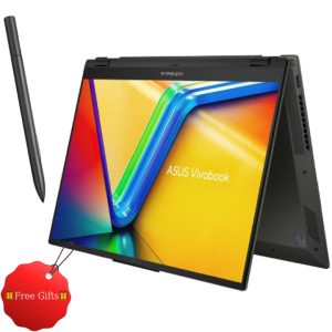 ASUS Vivobook S16 flip convertible laptop - Core i5 13th Gen - 16GB DDR4 - 512GB - 16" touch screen - DOS - TP3604VA-MC146 🎁 Free Gifts 🎁