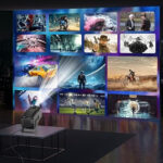 Smart LCD projector HY320 