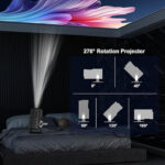 Smart LCD projector HY320 