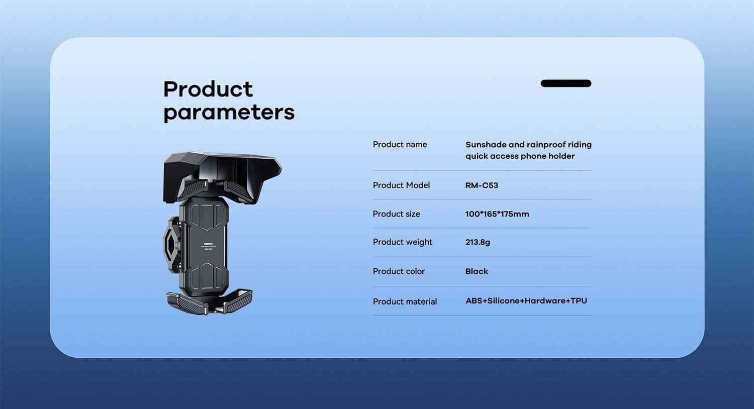 Remax RM-C53 Cycling Holder