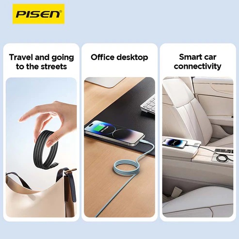 PISEN magnetic type-C pink