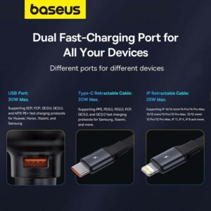 Baseus Car Charger 60W