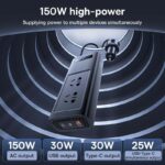 Baseus Car Inverter 3-port