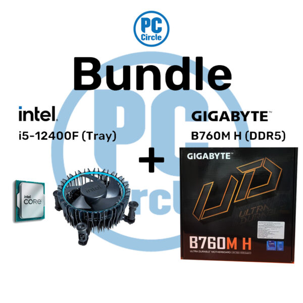 Intel Core i5-12400F Gigabyte B760M H Bundle