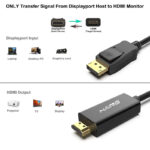 HAING Display Port to HDMI Cable 1.8cm [ HI-2013-DHHR ]