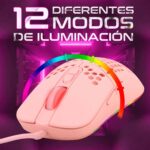 Haing Gaming Mouse Pink