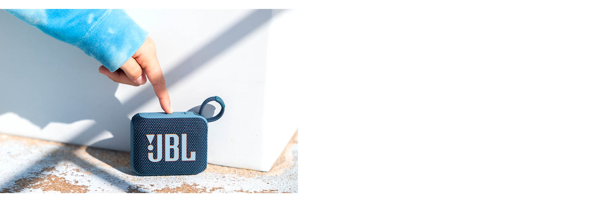 JBL Go 4 Ultra-Portable Waterproof and Dustproof Bluetooth Speaker [ JBLGO4BLUAM ]