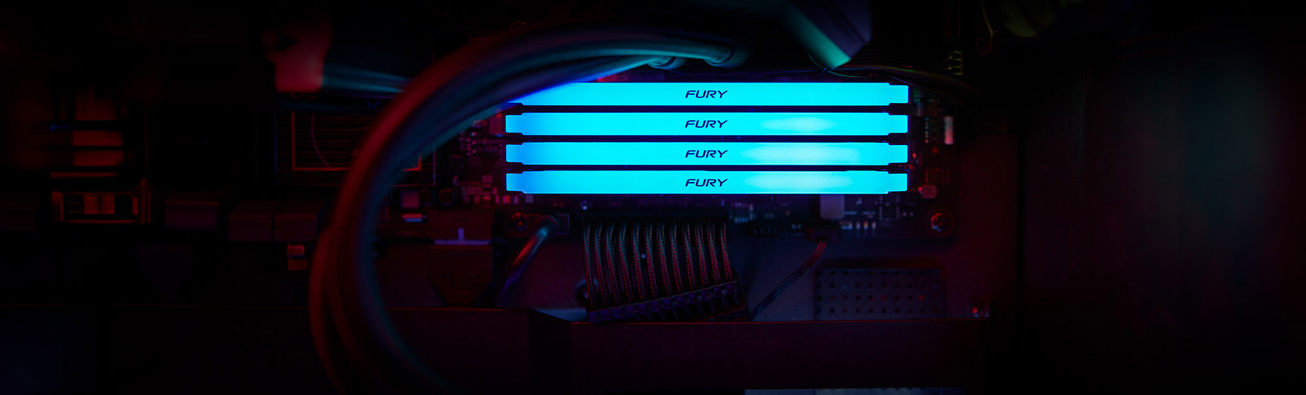 Kingston 16GB FURY Beast DDR4-3200 RGB Memory [ KF432C16BB2A/16 ]