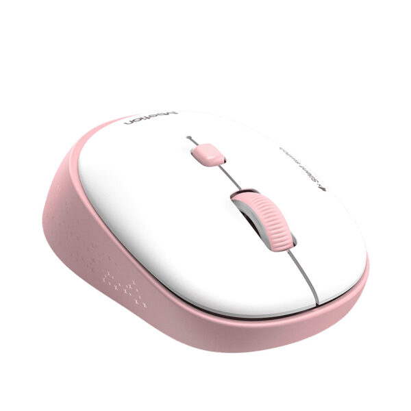 Meetion 2.4g Wireless Office Mouse (Silent Switch / Pink) [ R571 ]