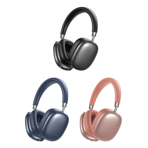 REMAX Wireless Headset Bluetooth 5.4 Over-Ear Headphones Blue RB-602HB