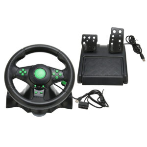 Steering Wheel 4 in 1 Vibration 180° Rotation for (PC / PS4 / PS3 / XBOX 360)
