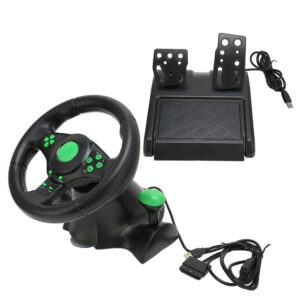 Steering Wheel 4 in 1 Vibration 180° Rotation for (PC / PS4 / PS3 / XBOX 360)