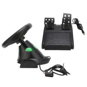 Steering Wheel 4 in 1 Vibration 180° Rotation for (PC / PS4 / PS3 / XBOX 360)