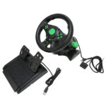 Steering Wheel 4 in 1 Vibration 180° Rotation for (PC / PS4 / PS3 / XBOX 360)