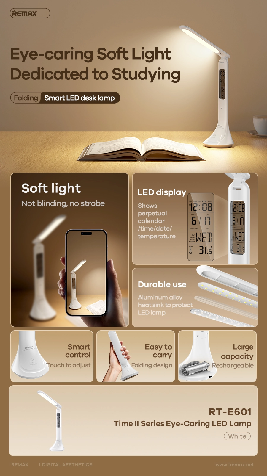 Remax LED Lamp RT-E601