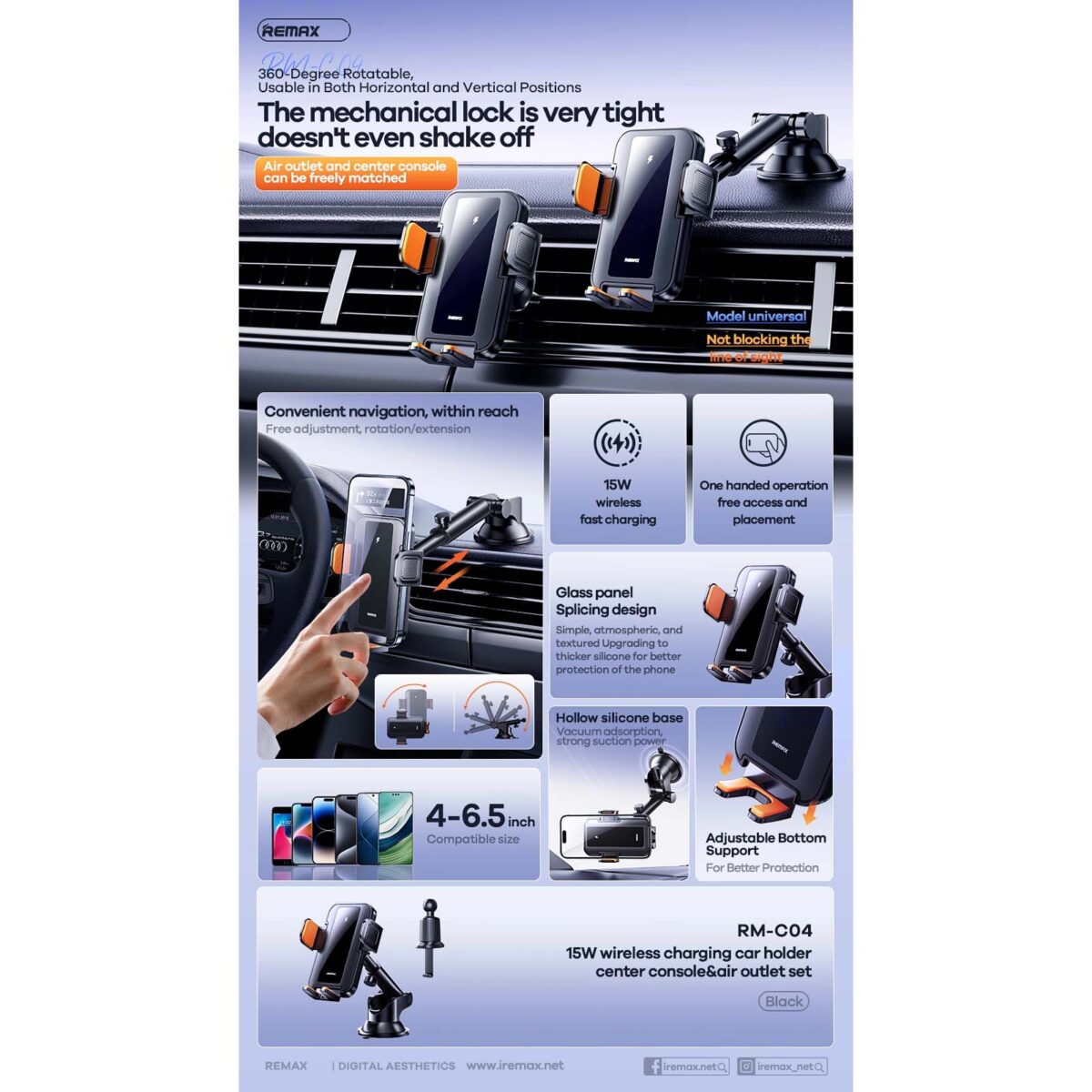 Remax Car Mont RM-C04