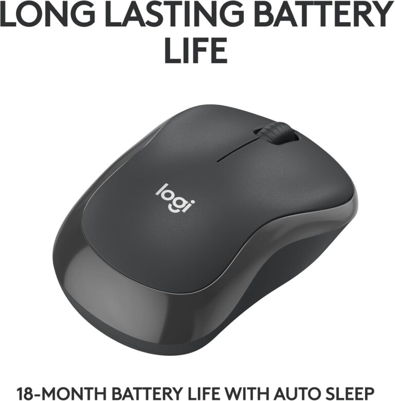 Logitech M240 SILENT Wireless Bluetooth Mouse - Black - 910-007119 - Image 2