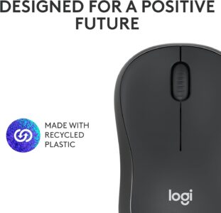 Logitech M240 SILENT Wireless Bluetooth Mouse - Black - 910-007119 - Image 4