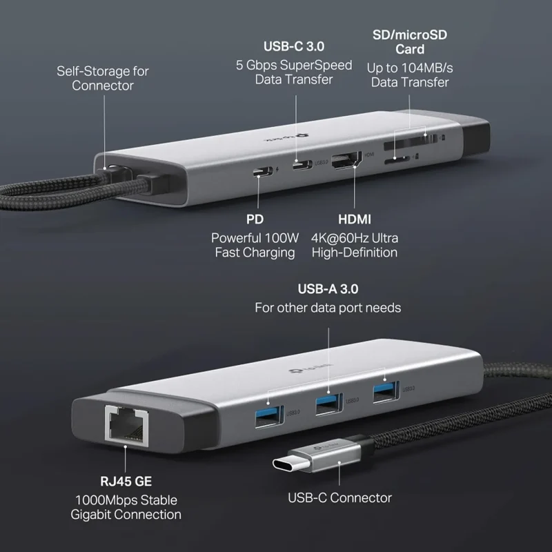 TP-Link Type-C Hub UH9120C