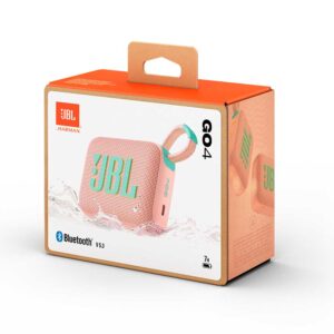 JBL Go 4 Bluetooth Speaker Pink