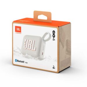JBL Go 4 Bluetooth Speaker White