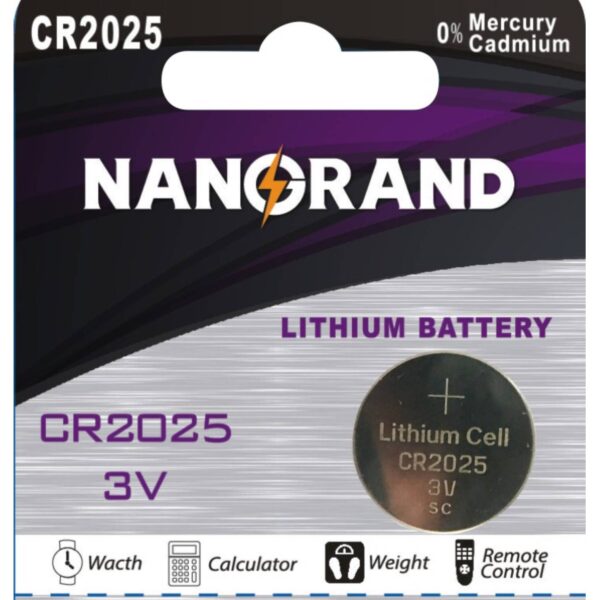 NANGRAND CR2025 3V  Battery