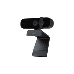 Rapoo Webcam C280 2K 1440p | Dual Microphone & Privacy Cover, Plug and Play - Image 3