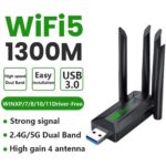 USB Adapter Ac1200 Wi-Fi