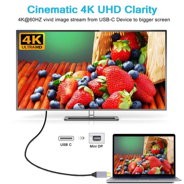 USB-C To Mini Displayport
