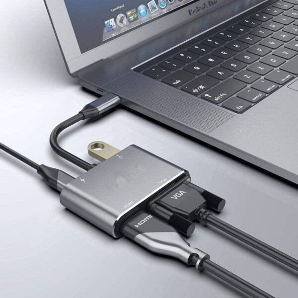 USB Type-C to HDMI VGA USB